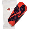 Umbro Vento Pro shin guard with sleeve red black