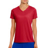 Champion Vapor T-Shirt sport a manches courtes pour femme indigo rouge