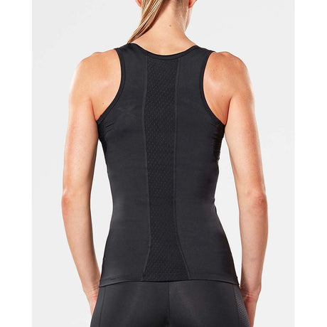 2XU women's compression sport tank top noir rv2