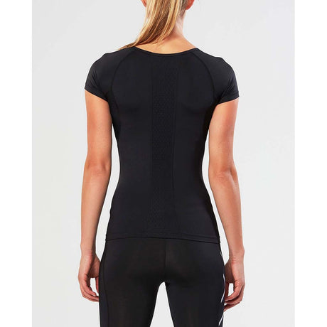 2XU women's compression sport t-shirt black rv