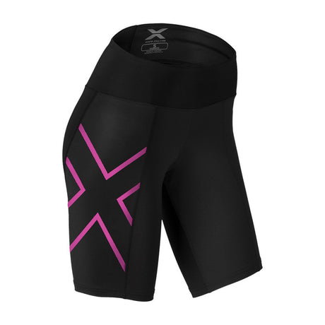 2XU short de compression sport taille mi-haute femme