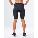 Cuissard court de compression femme 2XU Lock noir rv