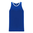 Athletic Knit B1325 camisole basketball bleu blanc
