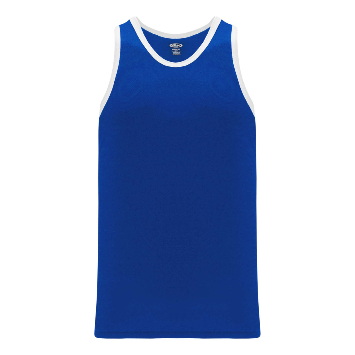 Athletic Knit B1325 camisole basketball bleu blanc