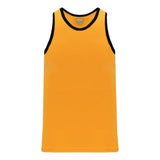 Athletic Knit B1325 camisole basketball orange blanc