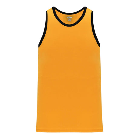 Athletic Knit B1325 camisole basketball orange blanc