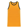 Athletic Knit B1325 camisole basketball orange blanc