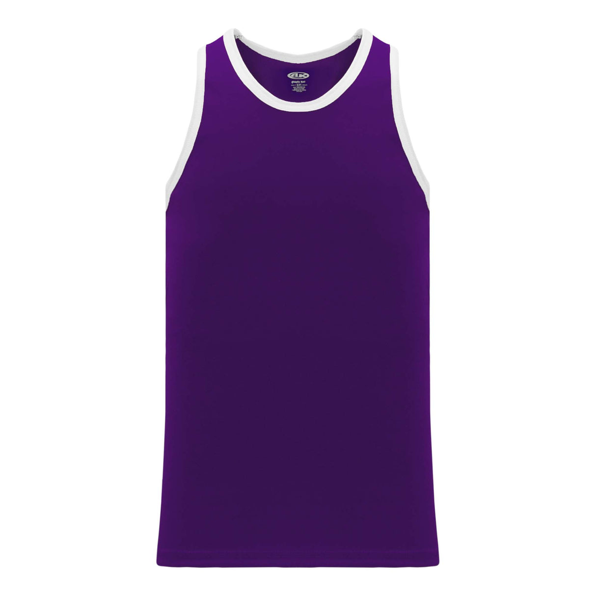 Athletic Knit B1325 camisole basketball violet blanc