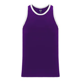 Athletic Knit B1325 camisole basketball violet blanc