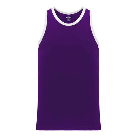 Athletic Knit B1325 camisole basketball violet blanc