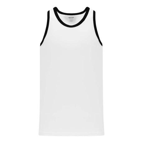 Athletic Knit B1325 camisole basketball blanc noir