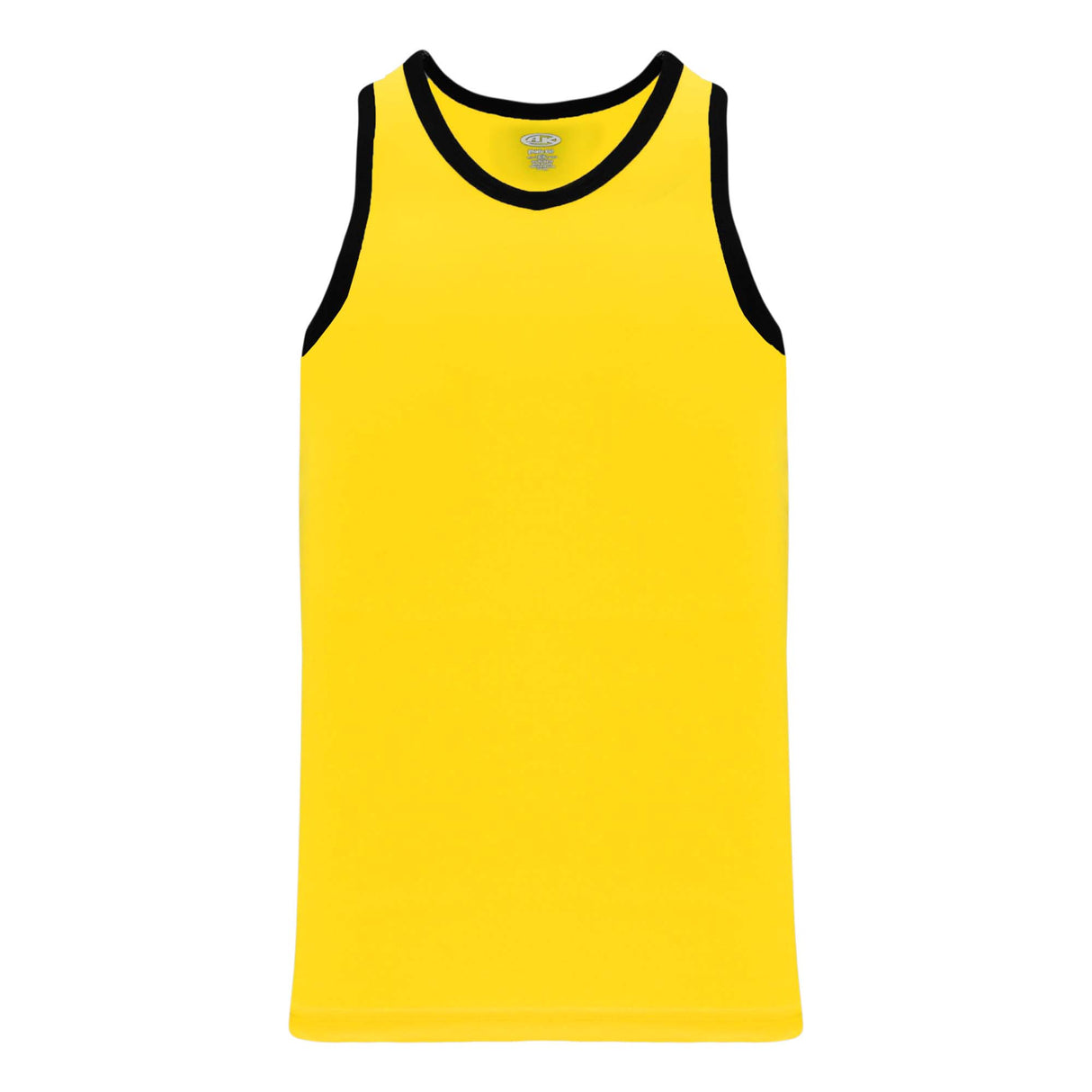 Athletic Knit B1325 camisole basketball jaune noir
