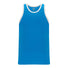 Athletic Knit B1325 camisole basketball bleu pro blanc