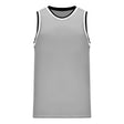 Athletic Knit B1710 camisole de basketball gris