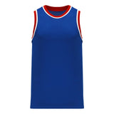 Athletic Knit B1710 camisole de basketball bleu rouge blanc