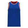 Athletic Knit B1710 camisole de basketball bleu rouge blanc