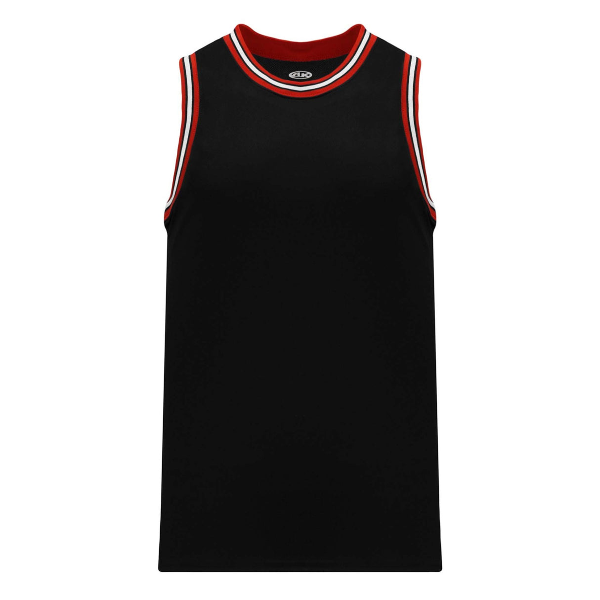 Athletic Knit B1710 camisole de basketball noir rouge blanc