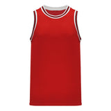 Athletic Knit B1710 camisole de basketball rouge noir blanc