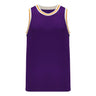 Athletic Knit B1710 camisole de basketball mauve or