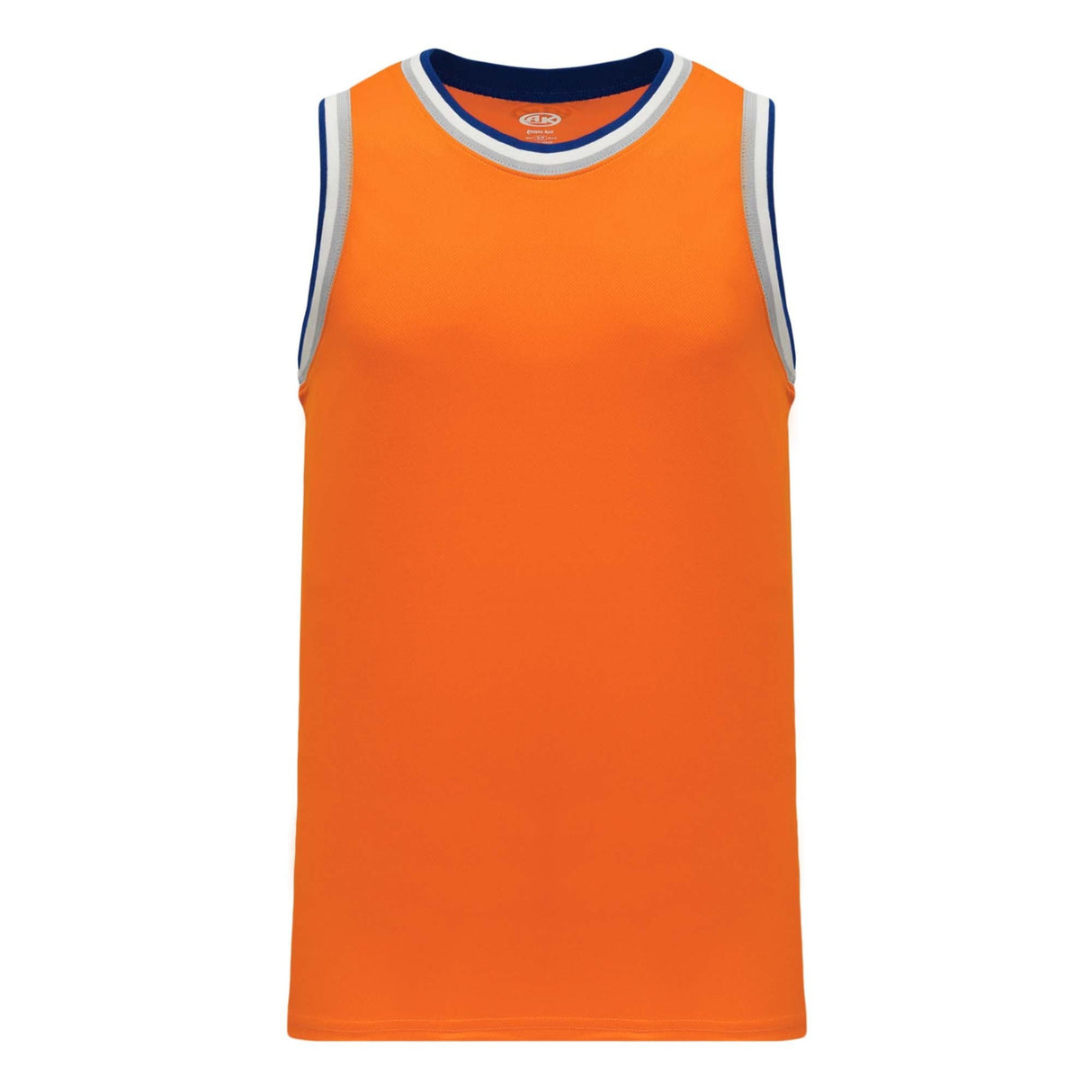 Athletic Knit B1710 camisole de basketball orange gris bleu