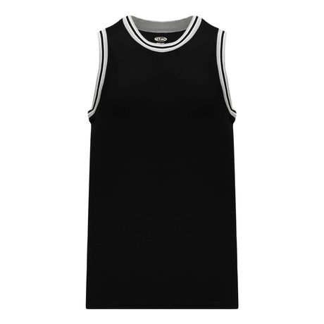 Athletic Knit B1710 camisole de basketball noir gris