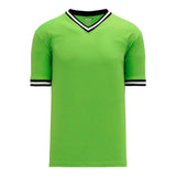 T-shirts de soccer Athletic Knit S1333 vert lime