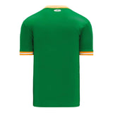 T-shirts de soccer Athletic Knit S1333 vert orange dos