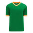 T-shirts de soccer Athletic Knit S1333 vert orange