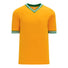 T-shirts de soccer Athletic Knit S1333 orange vert blanc