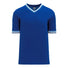 T-shirts de soccer Athletic Knit S1333 bleu bleu ciel blanc