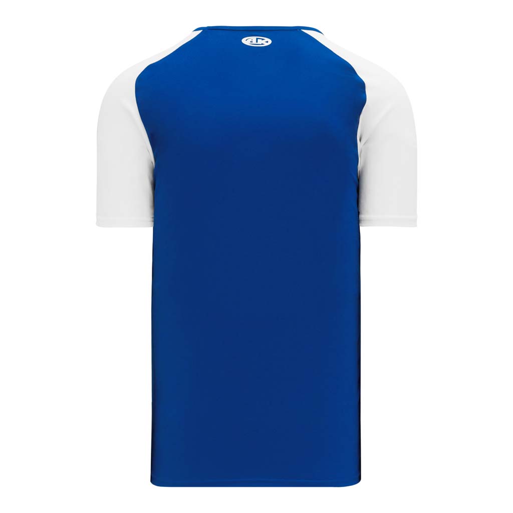 Athletic Knit S1375 chandail de soccer - Bleu / Blanc Dos