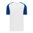 Athletic Knit S1375 chandail de soccer - Blanc / Bleu