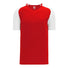 Athletic Knit S1375 chandail de soccer - Rouge / Blanc