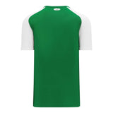 Athletic Knit S1375 chandail de soccer - Vert / Blanc Dos
