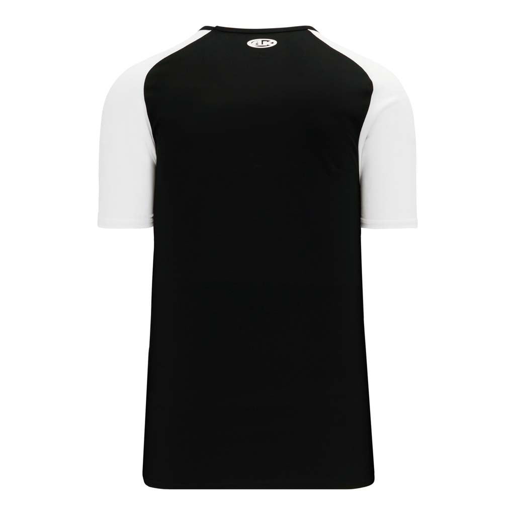 Athletic Knit S1375 chandail de soccer - Noir / Blanc Dos