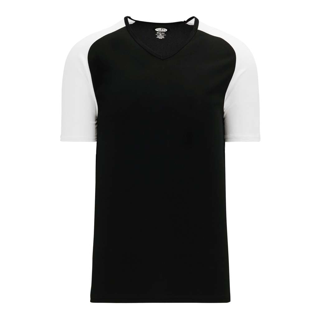 Athletic Knit S1375 chandail de soccer - Noir / Blanc 