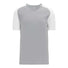 Athletic Knit S1375 chandail de soccer - Gris / Blanc