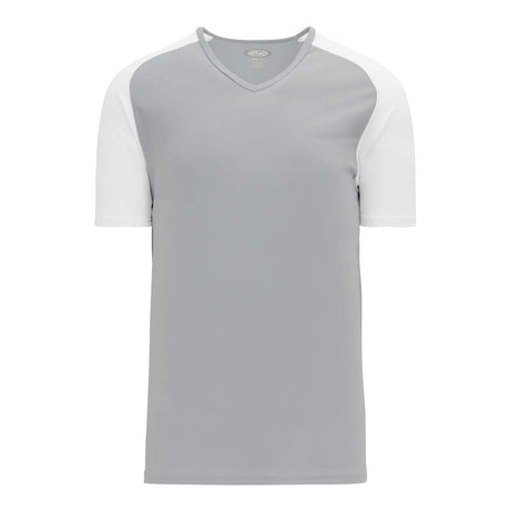 Athletic Knit S1375 chandail de soccer - Gris / Blanc