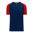 Athletic Knit S1375 chandail de soccer - Bleu Marine / Rouge