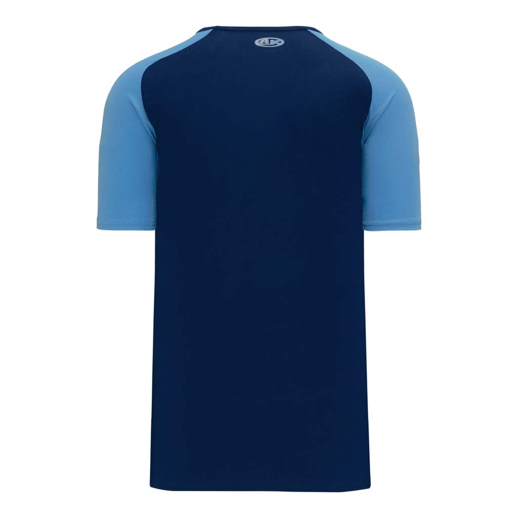Athletic Knit S1375 chandail de soccer - Bleu Marine / Bleu Pâle Dos