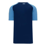 Athletic Knit S1375 chandail de soccer - Bleu Marine / Bleu Pâle Dos
