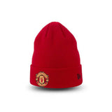 Beanie de football du Manchester United FC couleur rouge