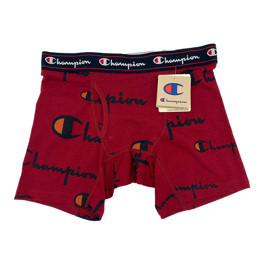 Champion C Script Underwear Boxer for men – Soccer Sport Fitness