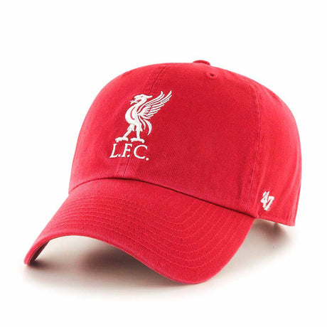 Casquettes Liverpool FC EPL '47 Brand Clean Up rouge