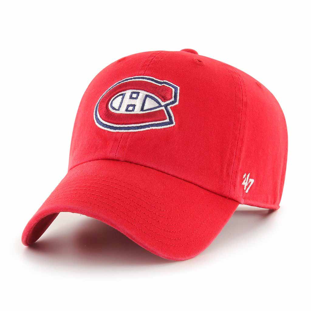 Casquettes Canadiens de Montréal LNH '47 Brand Clean Up.