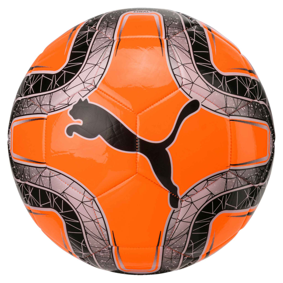 Ballon de soccer Puma Final 6 ms Trainer orange / noir