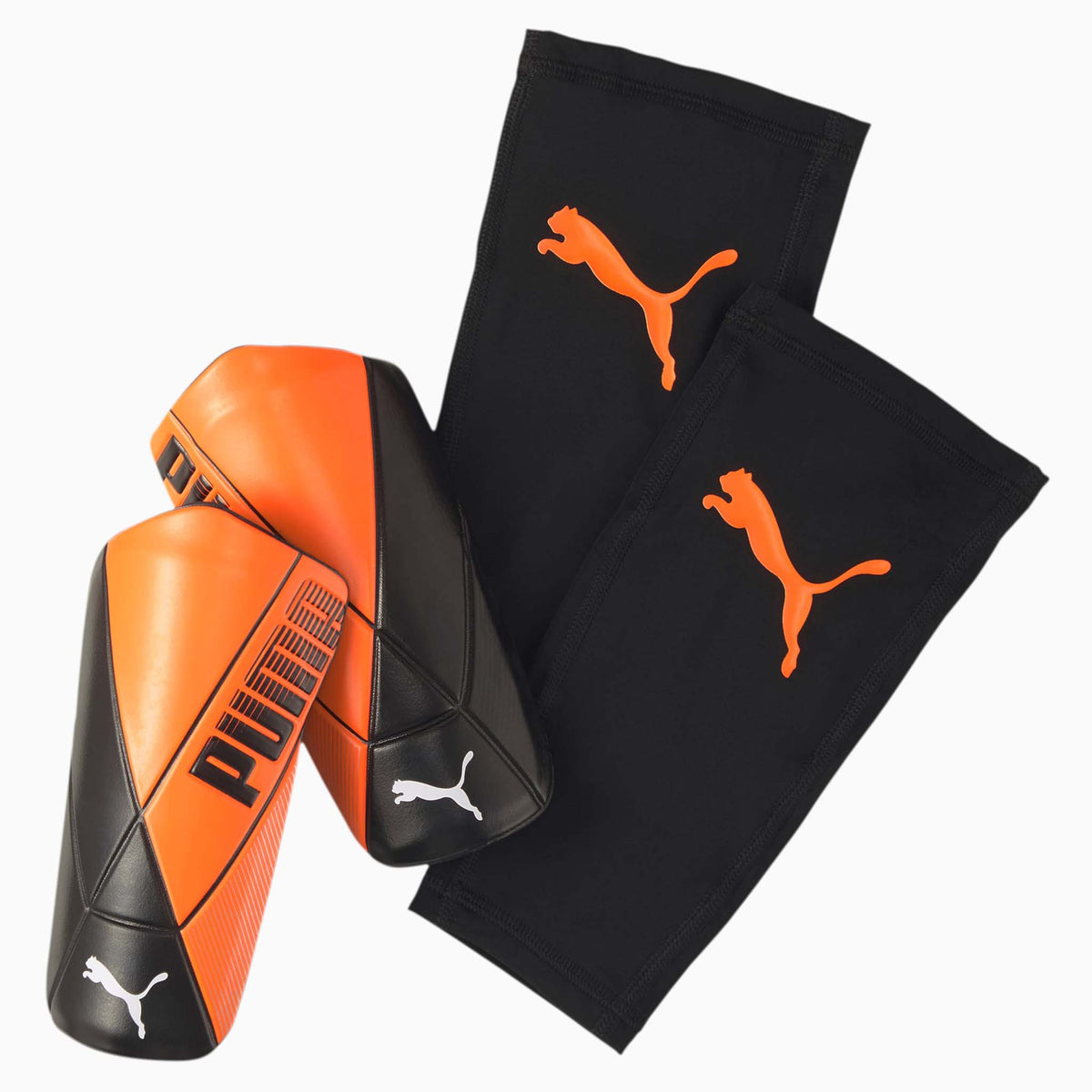 Puma ftblNXT Ultimate protège-tibias de soccer orange noir