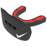 Nike protecteur buccal sport Hyperflow avec protege-levres noir rouge Soccer Sport Fitness