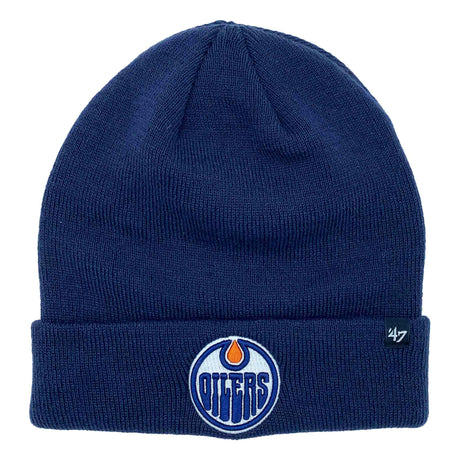 Tuque a revers Edmonton Oilers 47 Brand