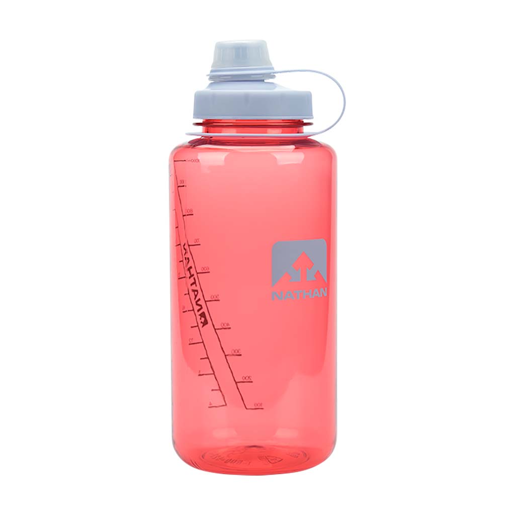 Nathan BigShot 1L bouteille d'hydratation sport rose